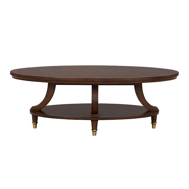 Westerham Oval Cocktail Table - U&U Home Budget Furniture (Carteret, NJ)