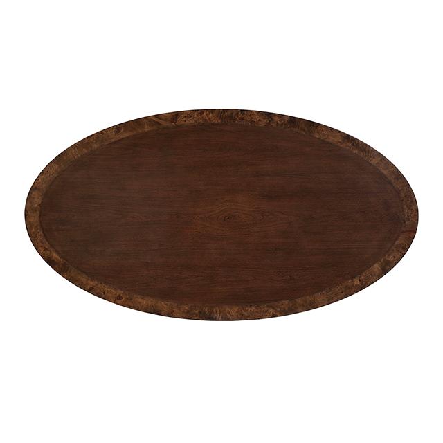 Westerham Oval Cocktail Table - U&U Home Budget Furniture (Carteret, NJ)