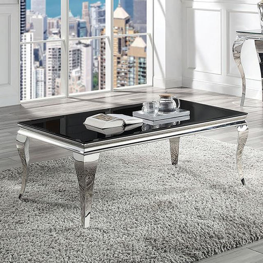 WETZIKON Coffee Table, Black - U&U Home Budget Furniture (Carteret, NJ)