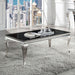 WETZIKON Coffee Table, Black - U&U Home Budget Furniture (Carteret, NJ)