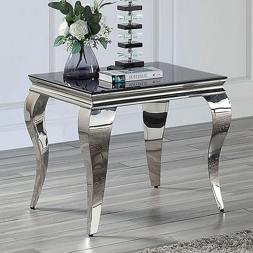 WETZIKON End Table, Black - U&U Home Budget Furniture (Carteret, NJ)