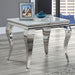WETZIKON End Table, White - U&U Home Budget Furniture (Carteret, NJ)