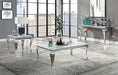 WETZIKON Sofa Table, White - U&U Home Budget Furniture (Carteret, NJ)