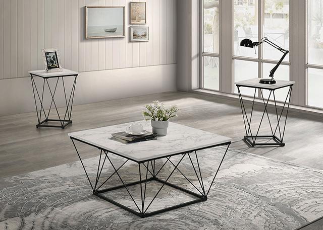 Whetstone 3 Pc. Table Set - U&U Home Budget Furniture (Carteret, NJ)