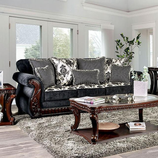 Whitland Gray Sofa - U&U Home Budget Furniture (Carteret, NJ)