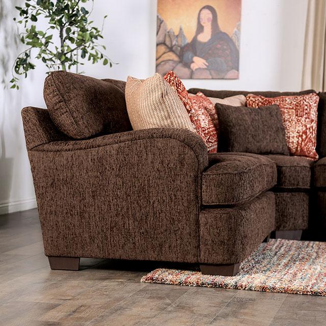 Wanstead Sectional - U&U Home Budget Furniture (Carteret, NJ)