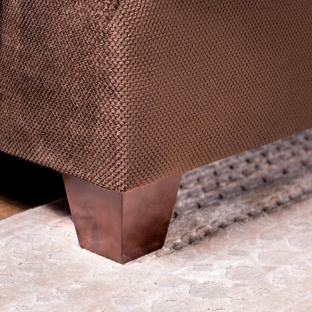 WESSINGTON Chocolate Sofa - U&U Home Budget Furniture (Carteret, NJ)