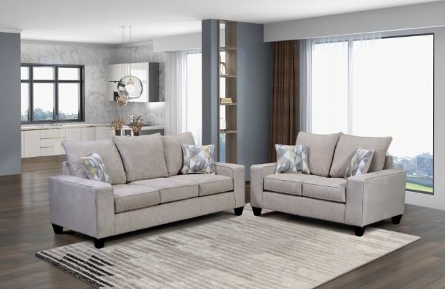 WEST ACTION Sofa, Beige - U&U Home Budget Furniture (Carteret, NJ)