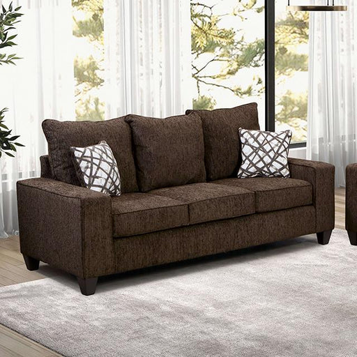WEST ACTION Sofa, Chocolate - U&U Home Budget Furniture (Carteret, NJ)