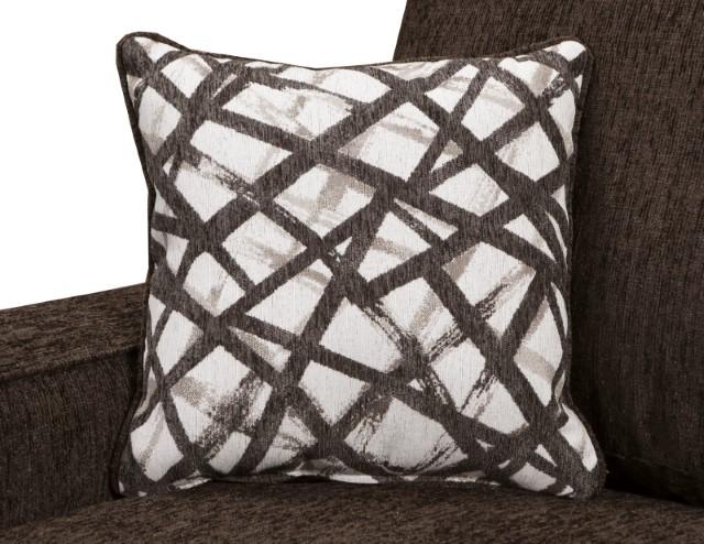 WEST ACTION Sofa, Chocolate - U&U Home Budget Furniture (Carteret, NJ)