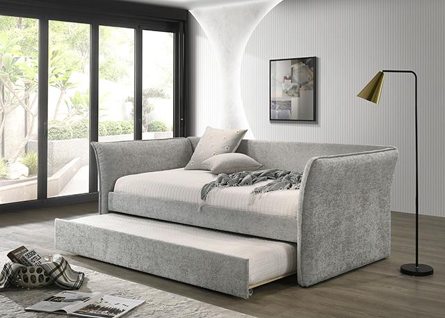 Yuri Twin Daybed w/ Trundle - U&U Home Budget Furniture (Carteret, NJ)