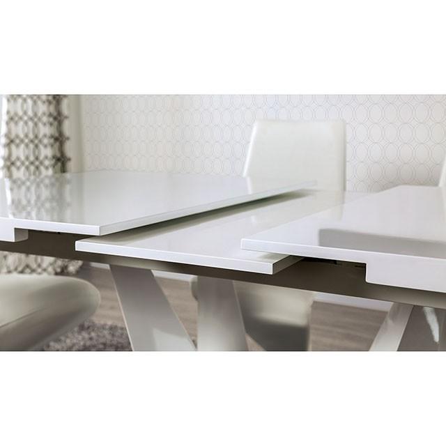 Zain 7 Pc Dining Table Set - U&U Home Budget Furniture (Carteret, NJ)