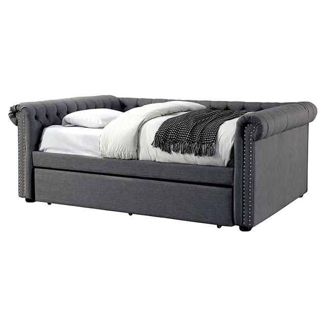 Leanna Daybed Gray - U&U Home Budget Furniture (Carteret, NJ)