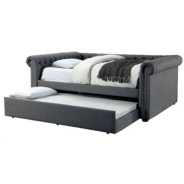 Leanna Daybed Gray - U&U Home Budget Furniture (Carteret, NJ)