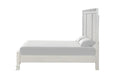 Stella Mia E.King & Queen Bed White & White - U&U Home Budget Furniture (Carteret, NJ)