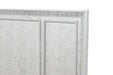 Stella Mia E.King & Queen Bed White & White - U&U Home Budget Furniture (Carteret, NJ)