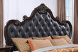 Ventresca 4 & 5 Piece Queen Bedroom Set White & Chrome - U&U Home Budget Furniture (Carteret, NJ)