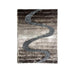Vancouver Gray 5' X 8' Area Rug - U&U Home Budget Furniture (Carteret, NJ)