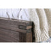 Rexburg Wire-Brushed Rustic Brown E.King & Full Bed - U&U Home Budget Furniture (Carteret, NJ)