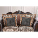 JAMAEL Brown/Espresso Sofa - U&U Home Budget Furniture (Carteret, NJ)