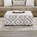 Loughlin Ottoman - U&U Home Budget Furniture (Carteret, NJ)
