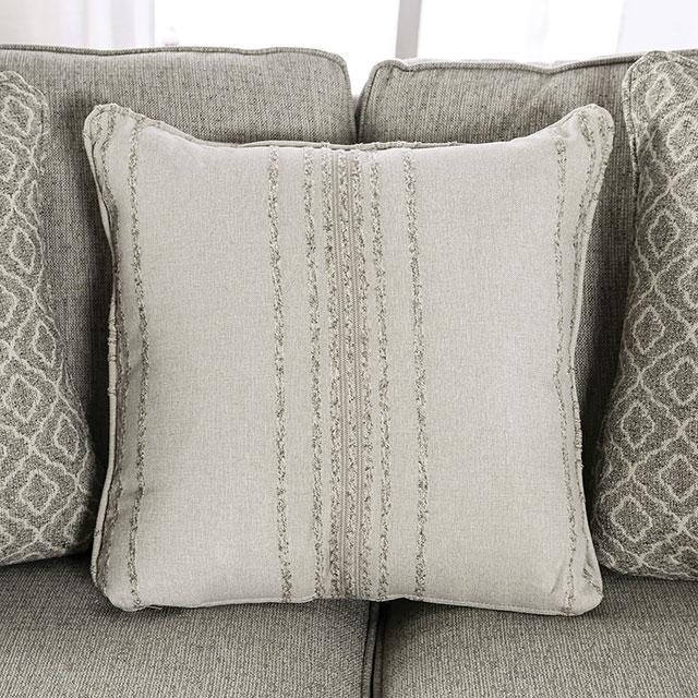 STEPHNEY Sofa, Gray/Gold - U&U Home Budget Furniture (Carteret, NJ)