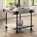 LOBB End Table, Natural Tone - U&U Home Budget Furniture (Carteret, NJ)