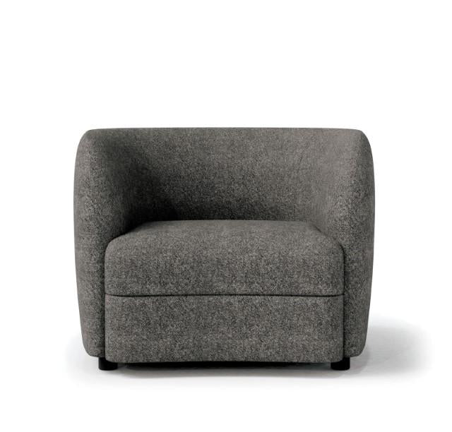 VERSOIX Chair, Charcoal Gray - U&U Home Budget Furniture (Carteret, NJ)