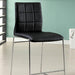 Kona II Black Counter Ht. Chair - U&U Home Budget Furniture (Carteret, NJ)