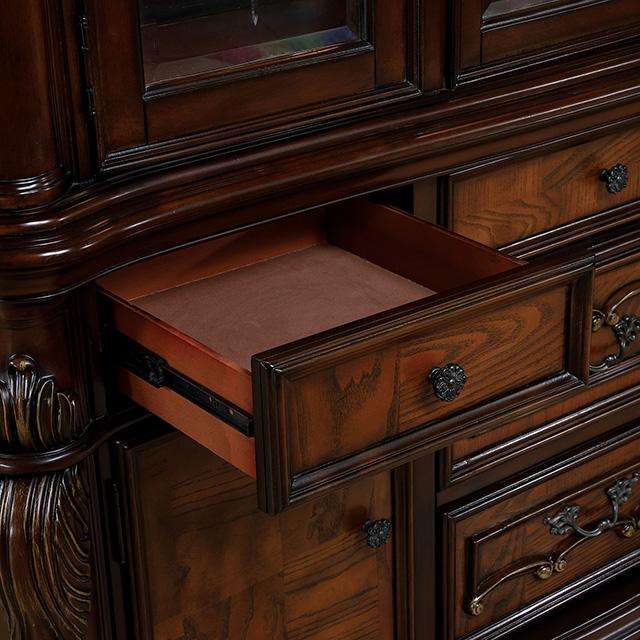 Manzanita Hutch & Buffet - U&U Home Budget Furniture (Carteret, NJ)
