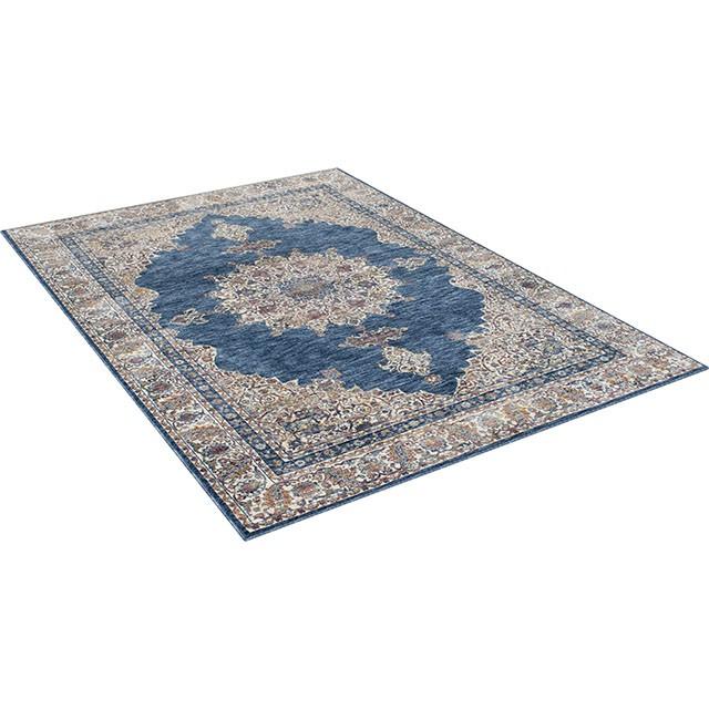Payas Blue/Multi 5' X 7' Area Rug - U&U Home Budget Furniture (Carteret, NJ)