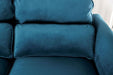 PEREGRINE Sectional, Teal - U&U Home Budget Furniture (Carteret, NJ)