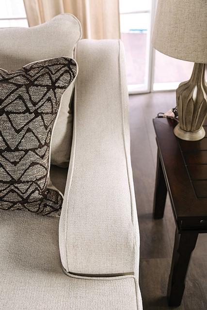 SONORA Loveseat, Beige - U&U Home Budget Furniture (Carteret, NJ)