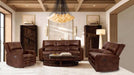 SOTERIOS Power Sofa, Medium Brown - U&U Home Budget Furniture (Carteret, NJ)
