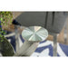 ROXO Silver/Black Round Dining Table - U&U Home Budget Furniture (Carteret, NJ)