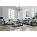 Marvin Pewter Love Seat - U&U Home Budget Furniture (Carteret, NJ)