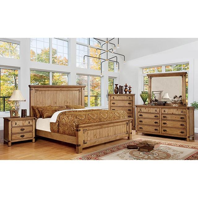 PIONEER Weathered Elm Media Chest - U&U Home Budget Furniture (Carteret, NJ)