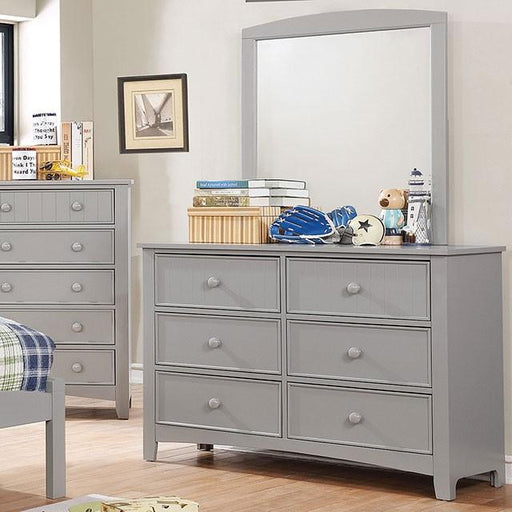 Caren Gray Dresser - U&U Home Budget Furniture (Carteret, NJ)
