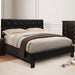 Velen Black Cal.King, E.King, Full, & Twin Bed Black & White - U&U Home Budget Furniture (Carteret, NJ)
