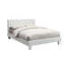 Velen Black Cal.King, E.King, Full, & Twin Bed Black & White - U&U Home Budget Furniture (Carteret, NJ)
