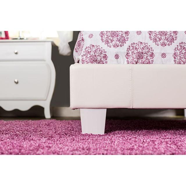 Velen Black Cal.King, E.King, Full, & Twin Bed Black & White - U&U Home Budget Furniture (Carteret, NJ)