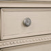 Pamphilos 4 & 5 Piece Queen Bedroom Set Gray & White - U&U Home Budget Furniture (Carteret, NJ)