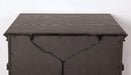 Pamphilos 4 & 5 Piece Queen Bedroom Set Gray & White - U&U Home Budget Furniture (Carteret, NJ)