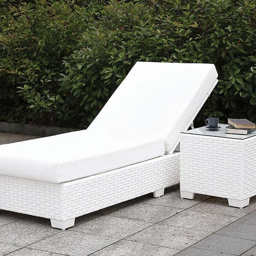 Somani Adjustable Chairse + End Table - U&U Home Budget Furniture (Carteret, NJ)