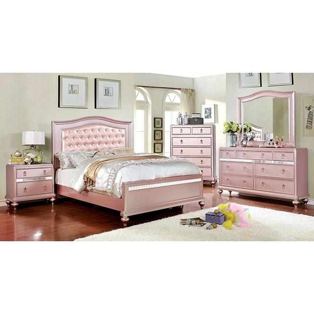 Ariston Bed Rose - U&U Home Budget Furniture (Carteret, NJ)