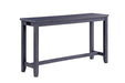 Caerleon 3 & 4 Piece Counter Ht. Set Gray & Blue - U&U Home Budget Furniture (Carteret, NJ)