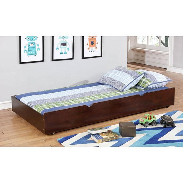 Grano Trundle Espresso - U&U Home Budget Furniture (Carteret, NJ)