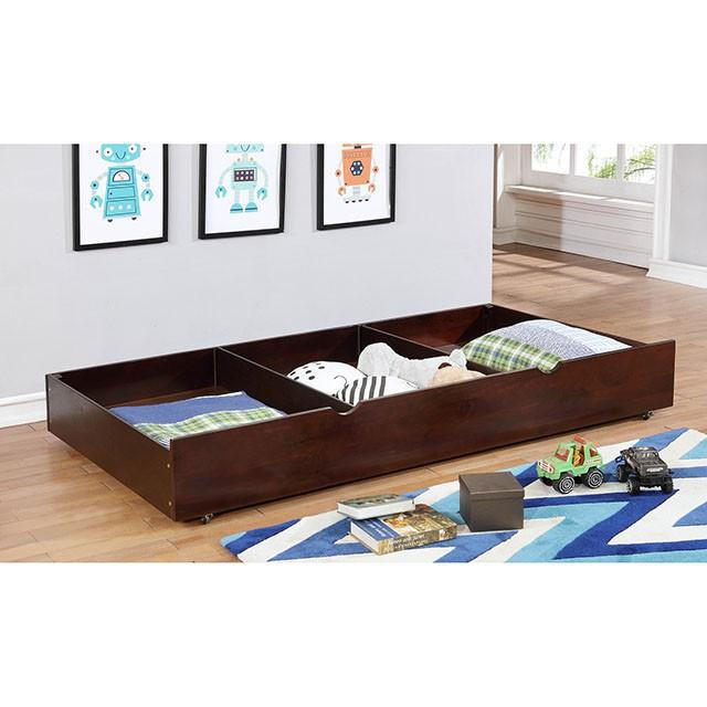 Grano Trundle Espresso - U&U Home Budget Furniture (Carteret, NJ)