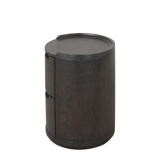 Osterley Nightstand Black - U&U Home Budget Furniture (Carteret, NJ)