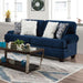 WALDSTONE Sofa, Navy - U&U Home Budget Furniture (Carteret, NJ)